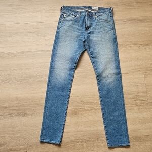 AG Adriano Goldschmied Slim Blue Jeans